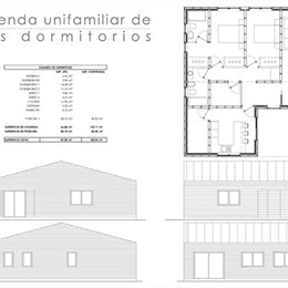 plano 2 dormitorios